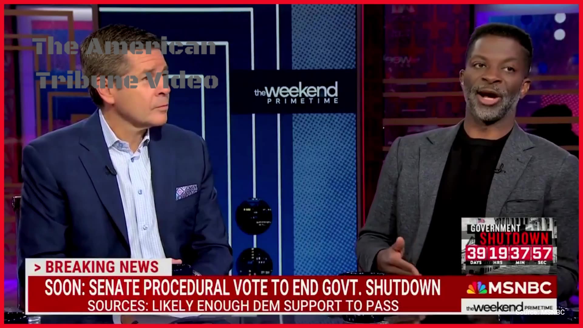 WATCH: MSNBC Rages As Democrats Take a Clear Loss with the Shutdown Deal