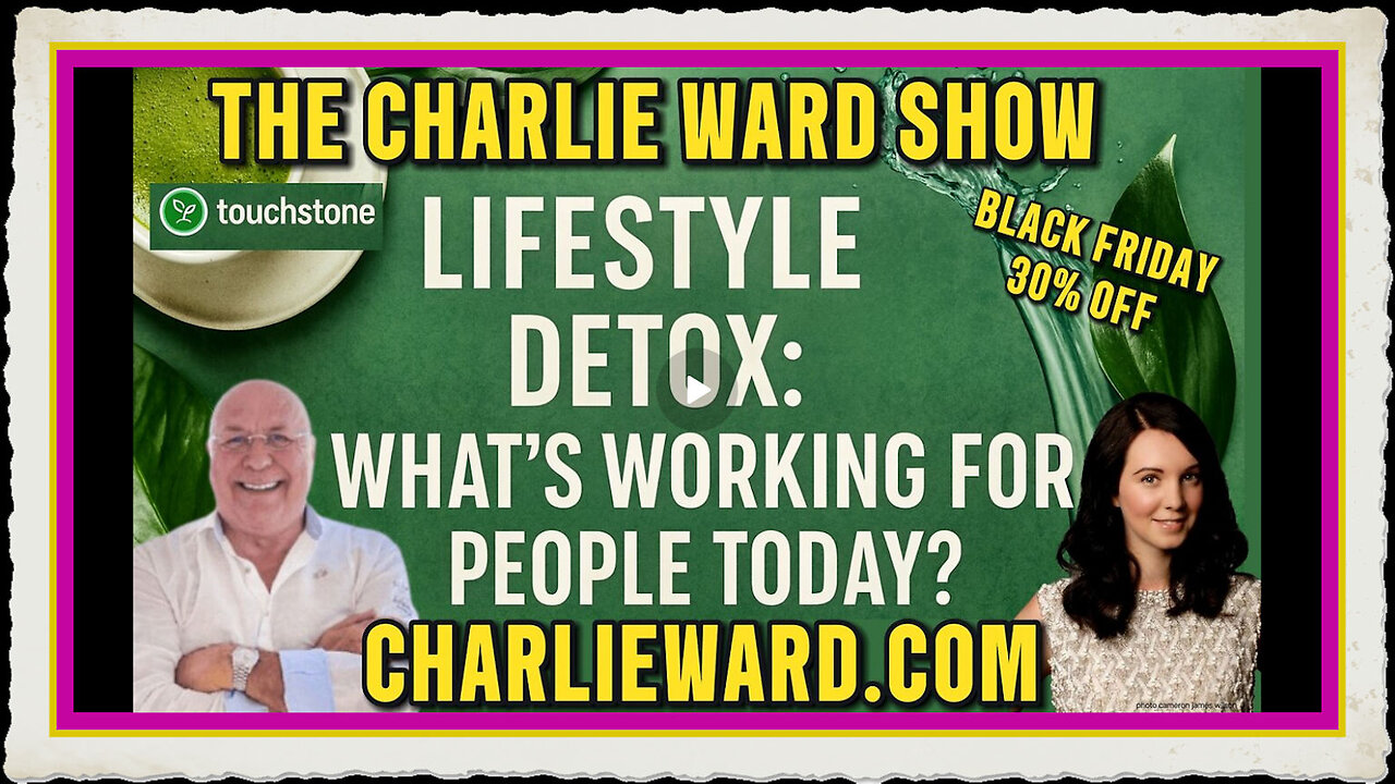 LIFESTYLE DETOX WHATS WORKING FOR PEOPLE TODAY WITH CHARLIE WARD ANNA RODGERS