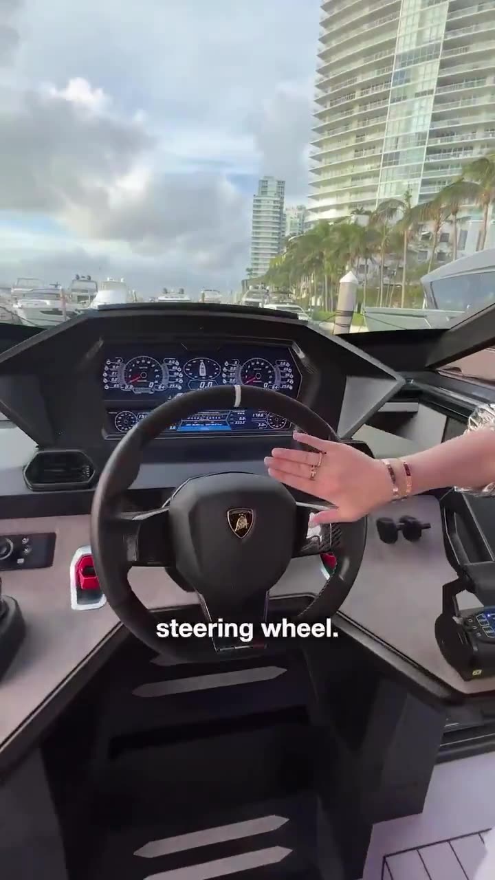 The worlds first $4M Lamborghini yacht feels like a supercar