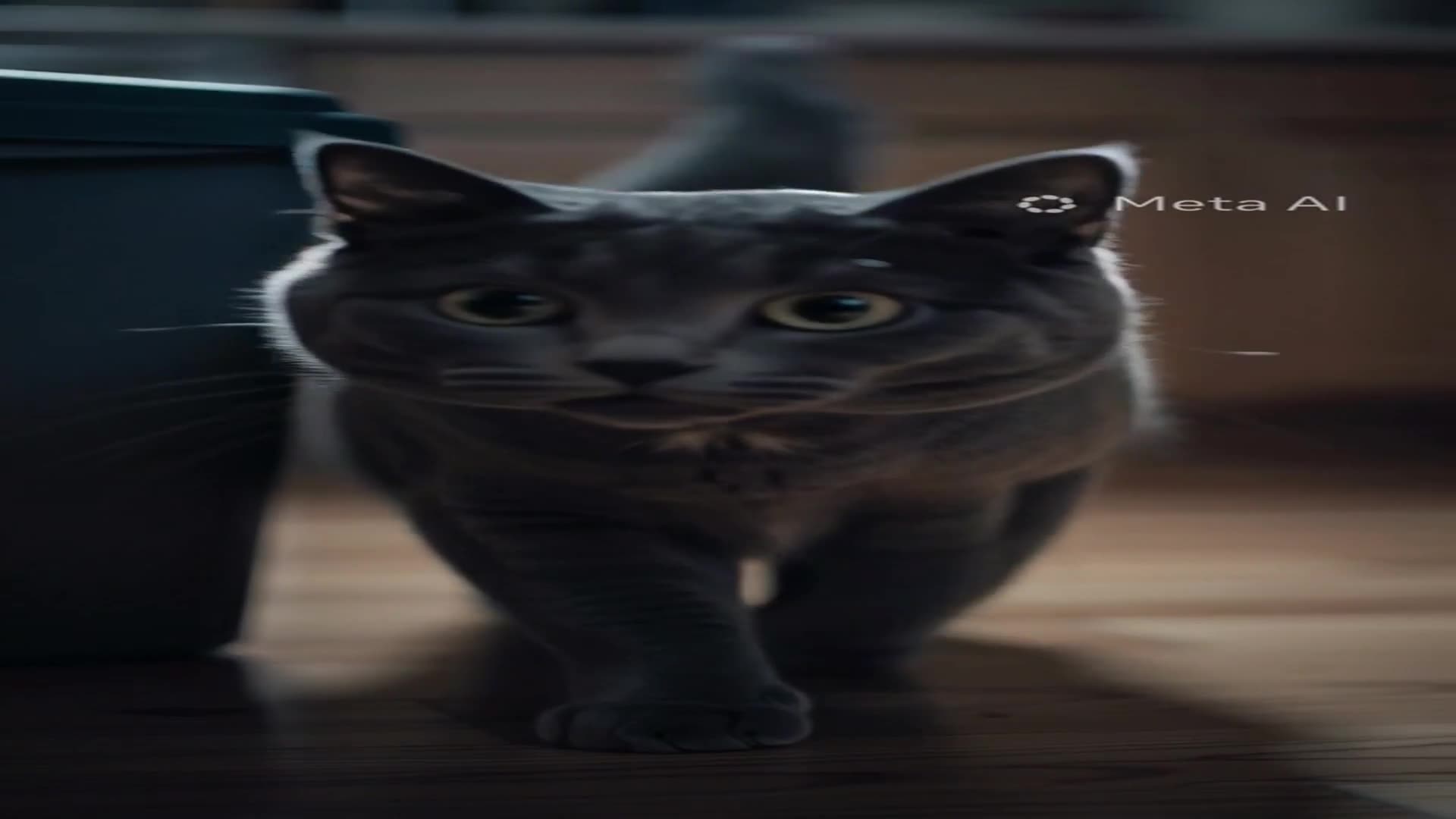 Attic Cat Reacts in Real Time — Viral Cat Moment