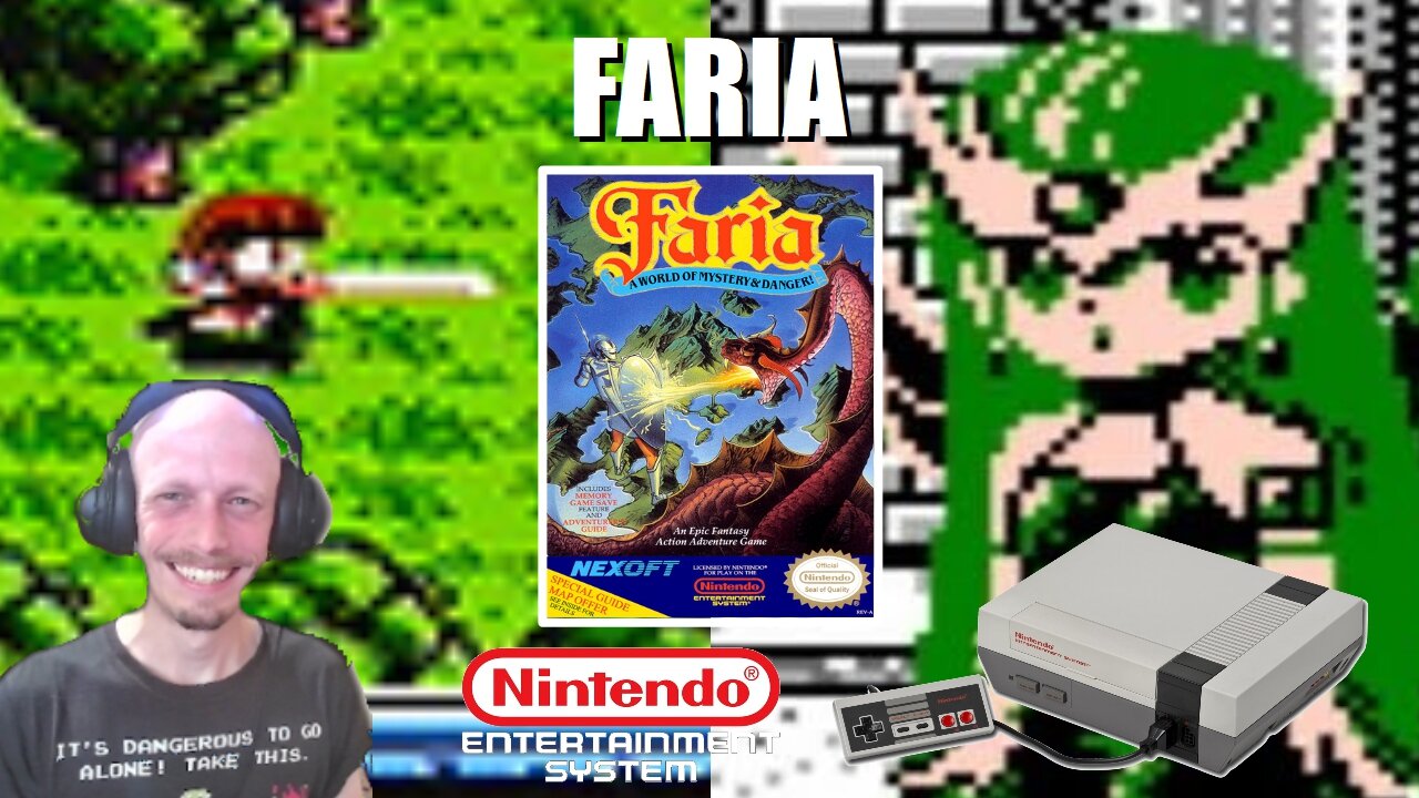 Faria (NES): Explore a World of Mystery & Danger to Save the Kidnapped Princess from the Evil Wizard