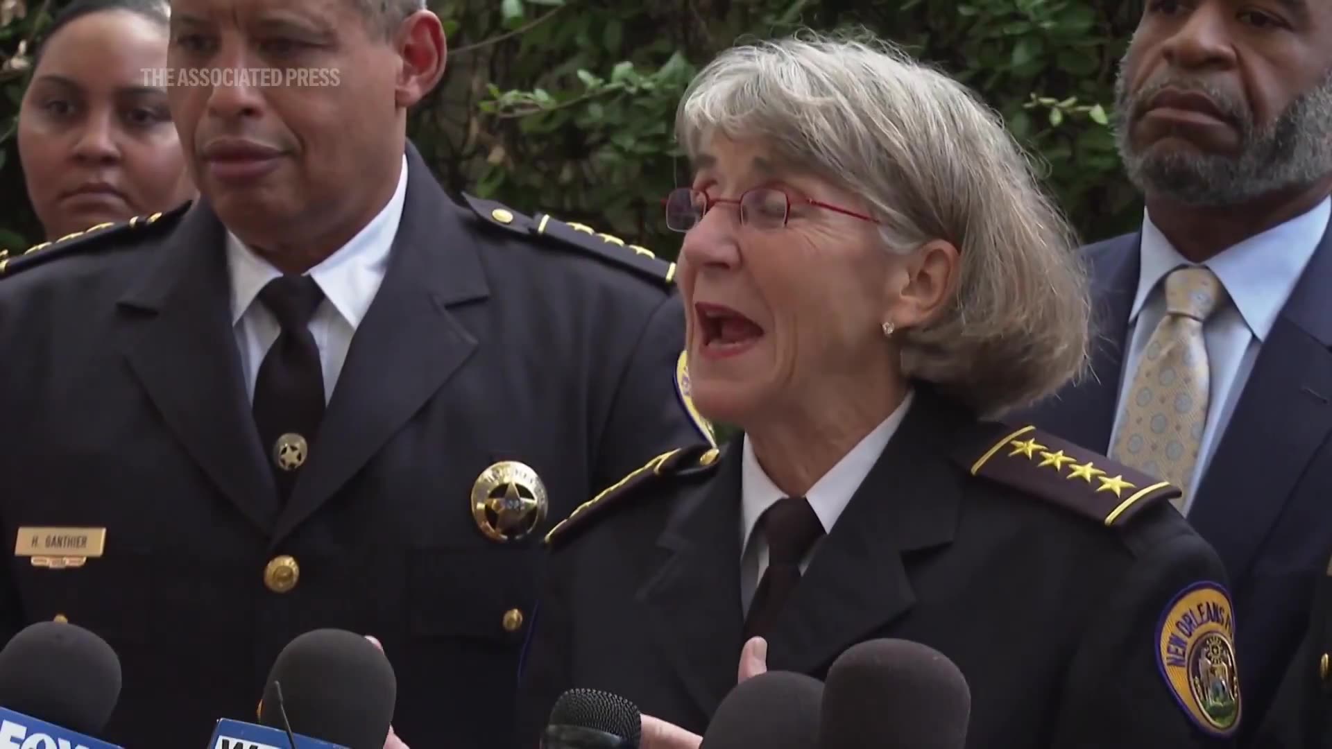 Anne Kirkpatrick, the New Orleans police superintendent, says that being in the country illegally