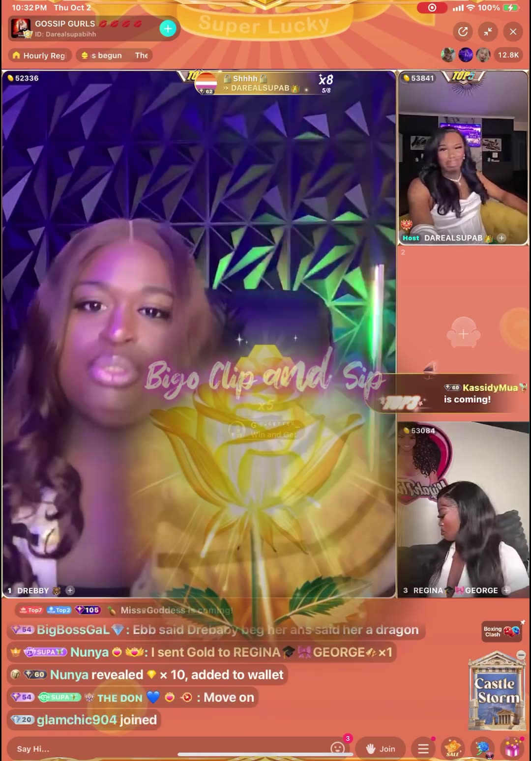 Gossip Gurls segment on EbbiMay alledgedly back on pills 10/2/25 #bigoclipandsip