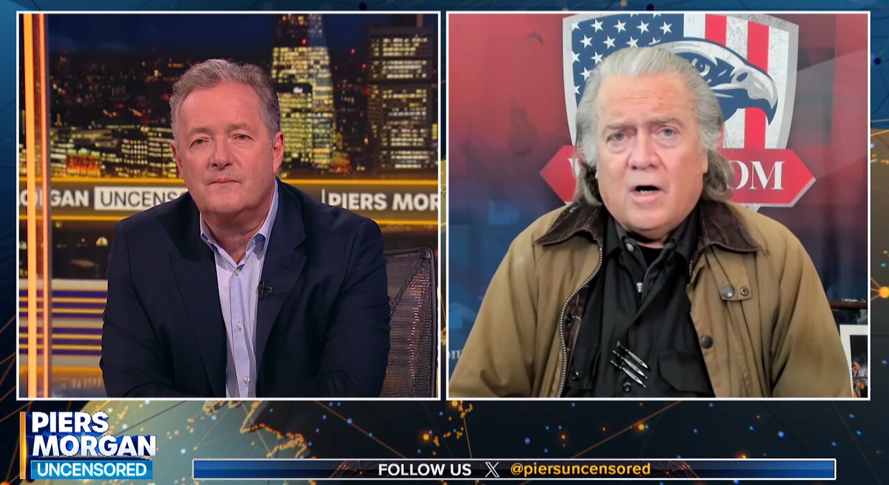 Days of THUNDER Steve Bannon on Trump 2028, Elon Musk Feud & Jail -- Piers Morgan Uncensored