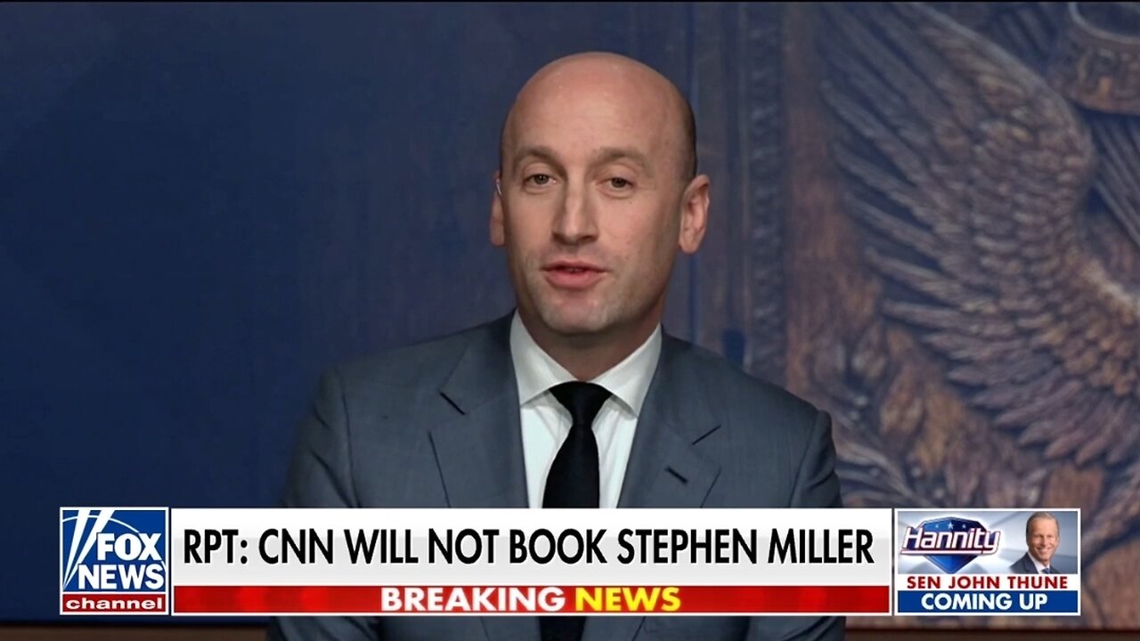 CNN REFUSES To Have Stephen Miller On Any Of Their Shows