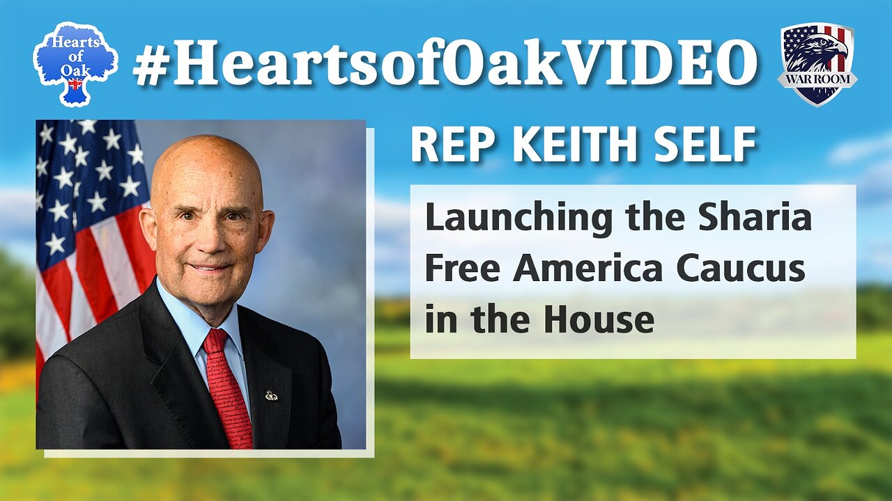 Rep Keith Self - Launching the Sharia Free America Caucus in the House
