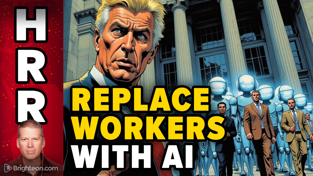 Trumps secret plan to replace HALF of all federal workers with AI machines