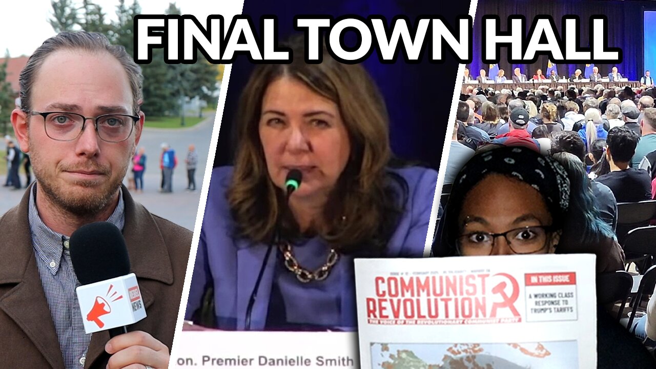 Counter-protest groups turn up at Premier Smiths final Alberta Next town hall