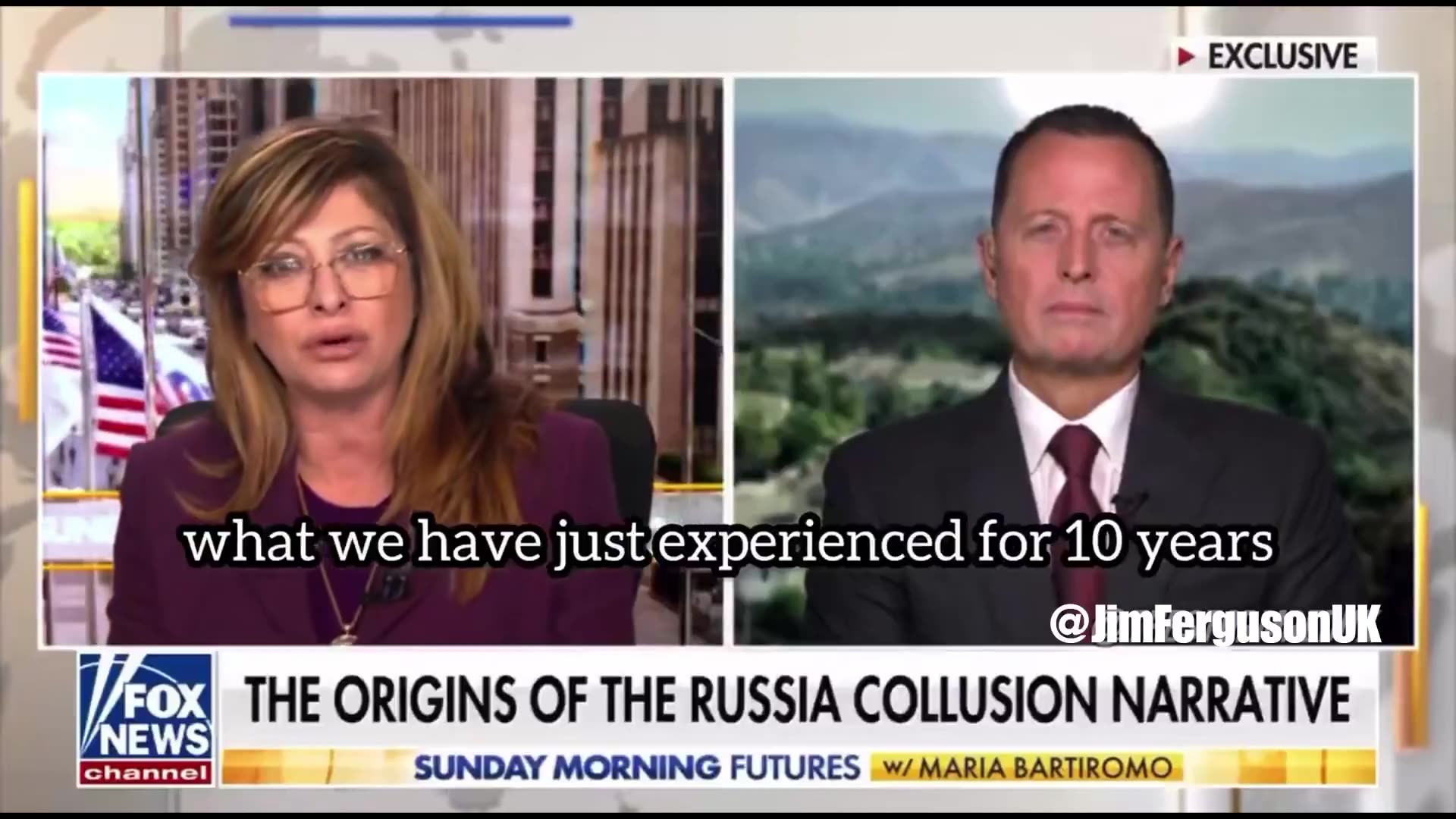 Former DNI Grenell 🔥They’re mounting an insurrection from the intel community