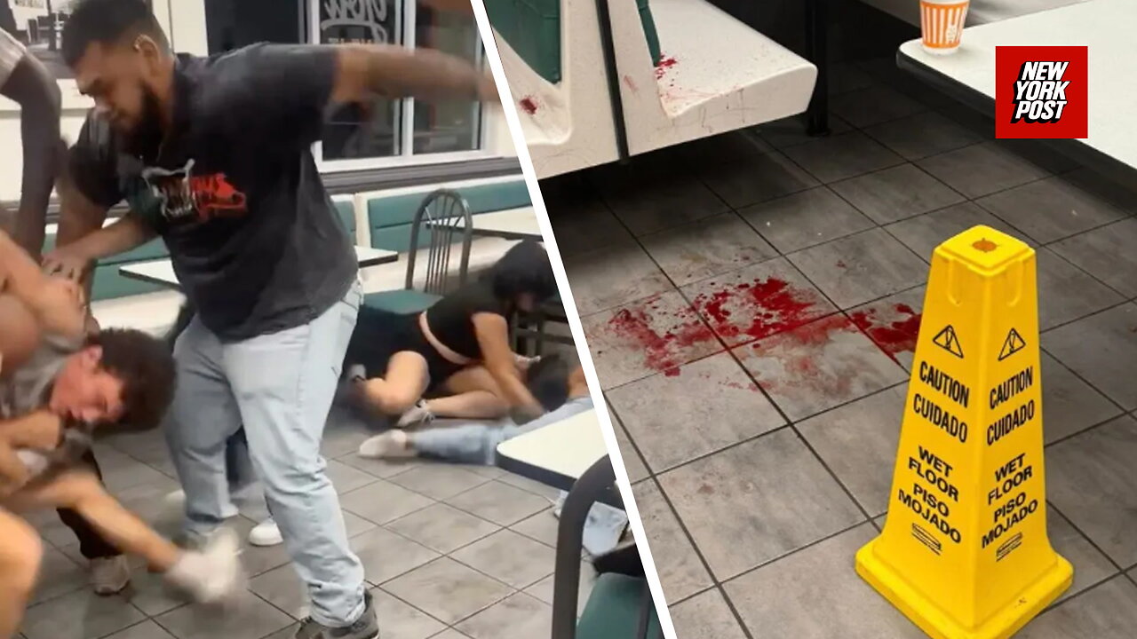 Order mix-up sparks bloody, 7-person brawl inside Texas Whataburger
