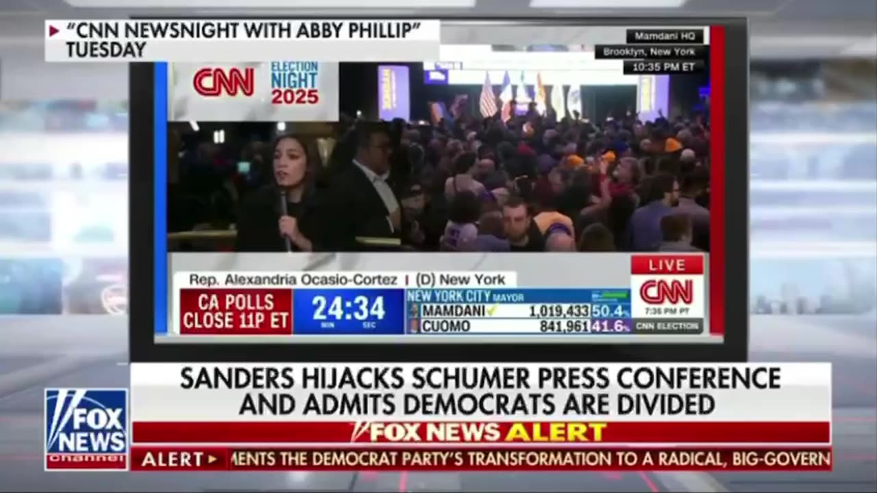 The Democrat party has aged out and the socialist communist are taking over