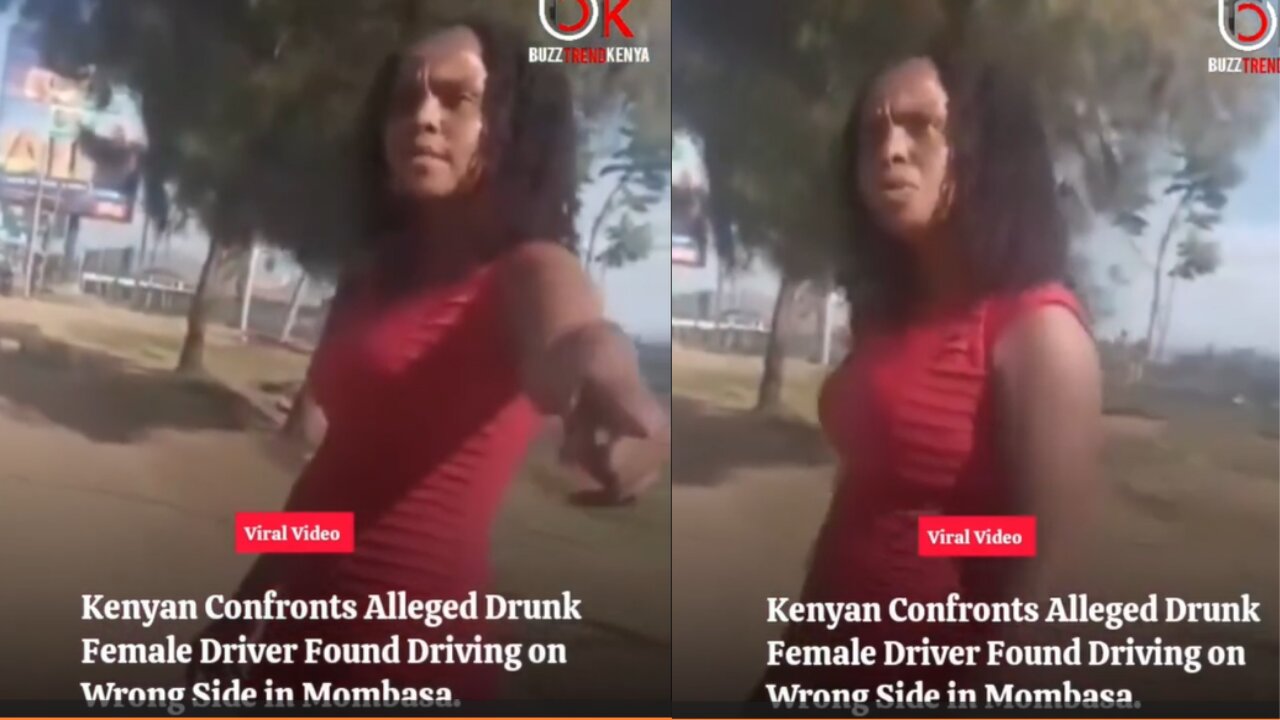Drunk Woman Caught Driving on Wrong Side!