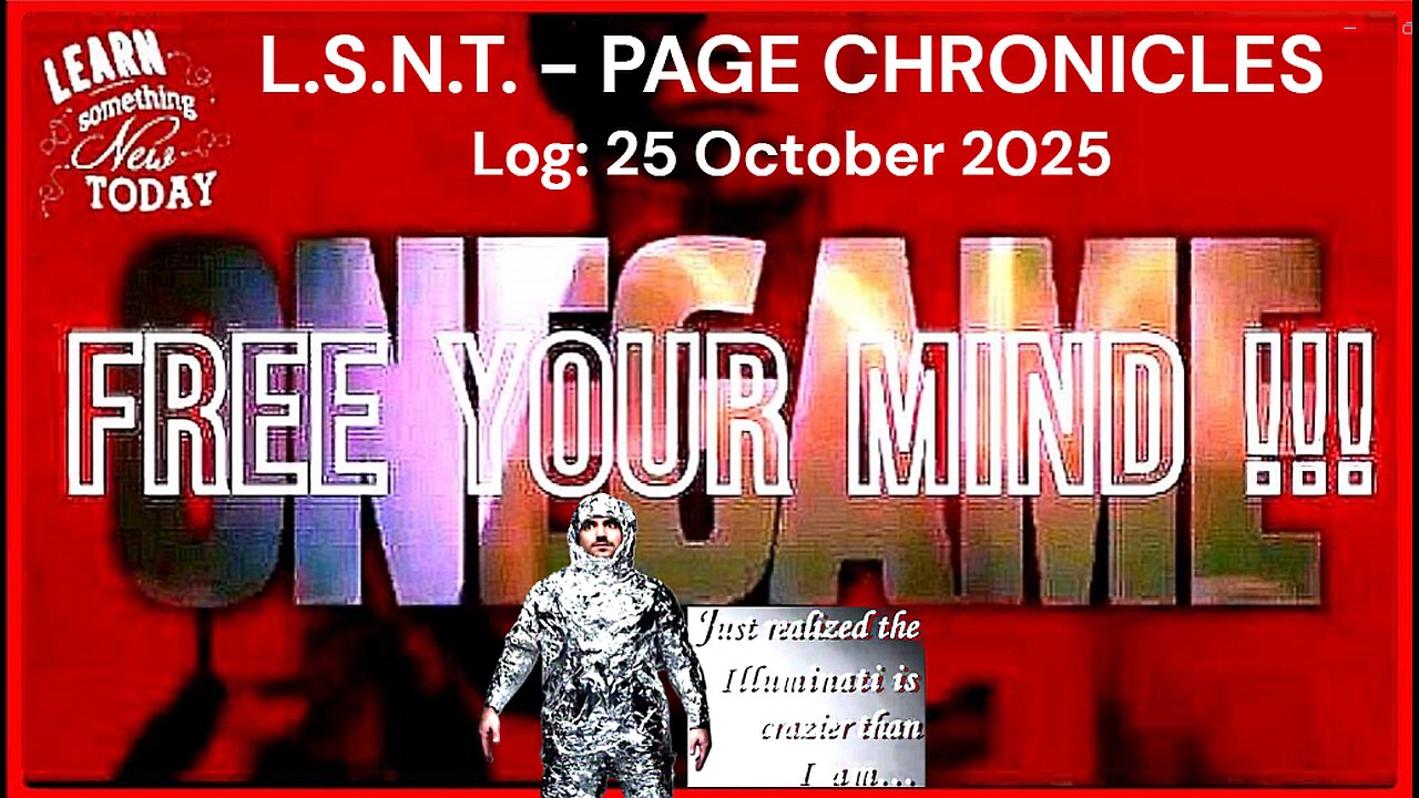 π’π | L.S.N.T. | PAGE CHRONICLES | LOG: 25 October 2025 β’π 1h 31mins