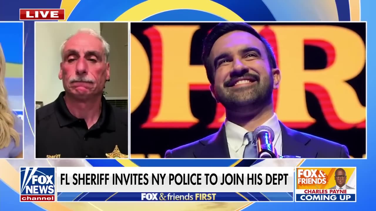 Florida sheriff invites NYPD officers with open arms after Mamdani win