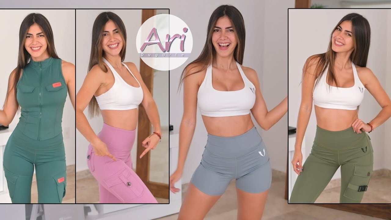 FIRM ABS Sportwear Try-On Haul: Top 5 Activewear Outfits | Ari Dugarte | KYZ HUB