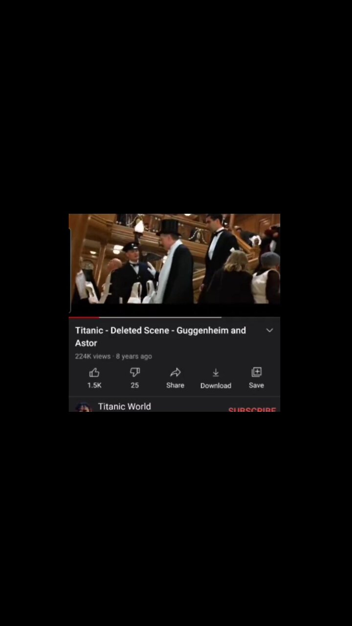 Titanic deleted scene: Astor Meets Guggenheim - [Wealthy Bankers who fought Federal Reserve Act ]