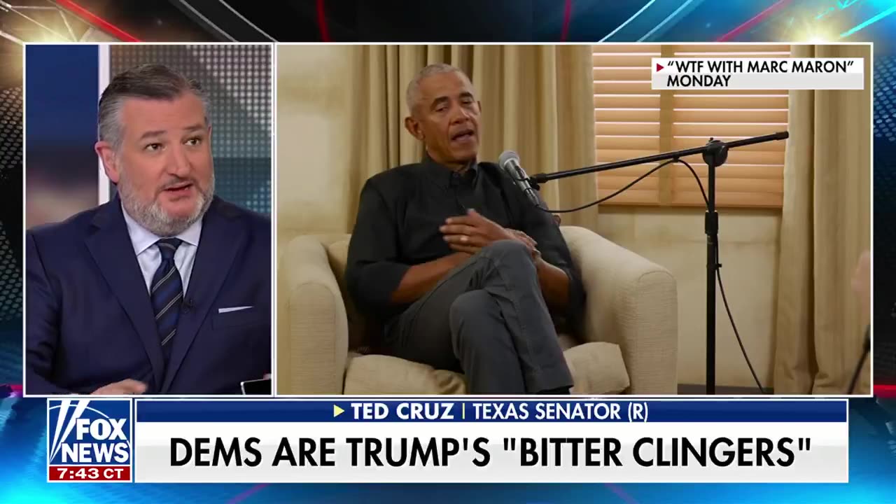 Cruz believes BARACK “HUSSEIN” OBAMA was PERSONALLY “RUNNING” THE BIDEN WHITE HOUSE