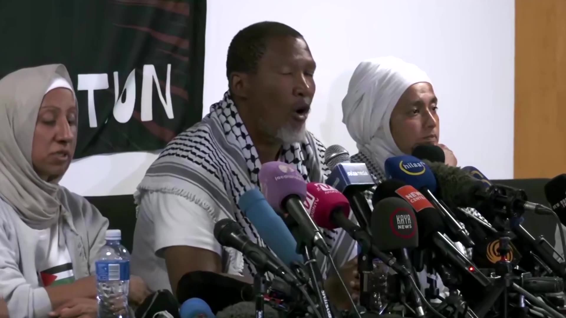 Mandelas grandson speaks after return from Israeli detention over flotilla