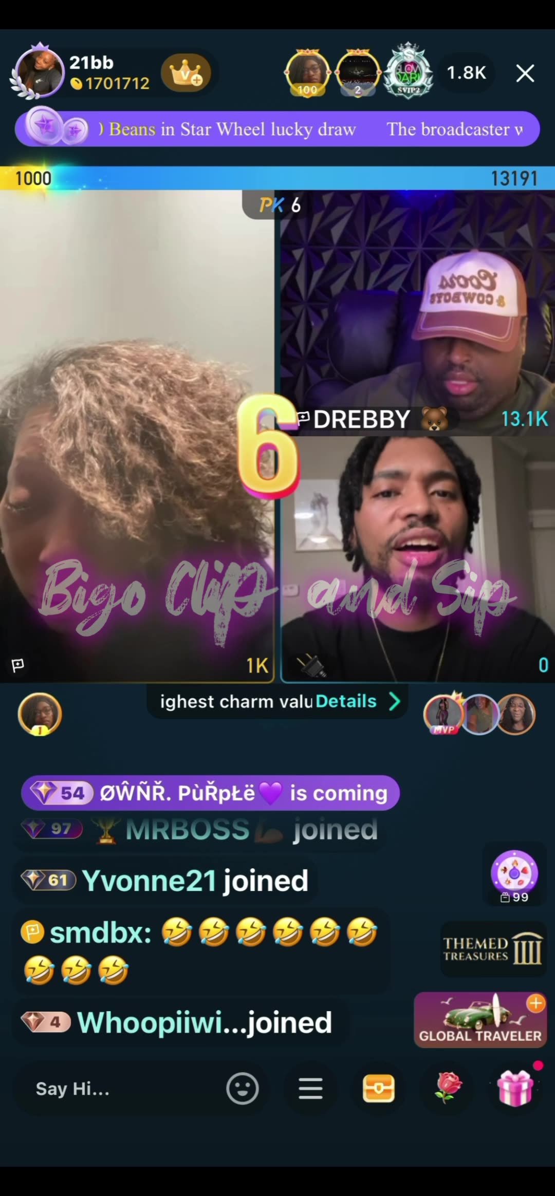 Team PK 21/NoCap DreBaby Pablo Mar 11/8/25 #bigoclipandsip