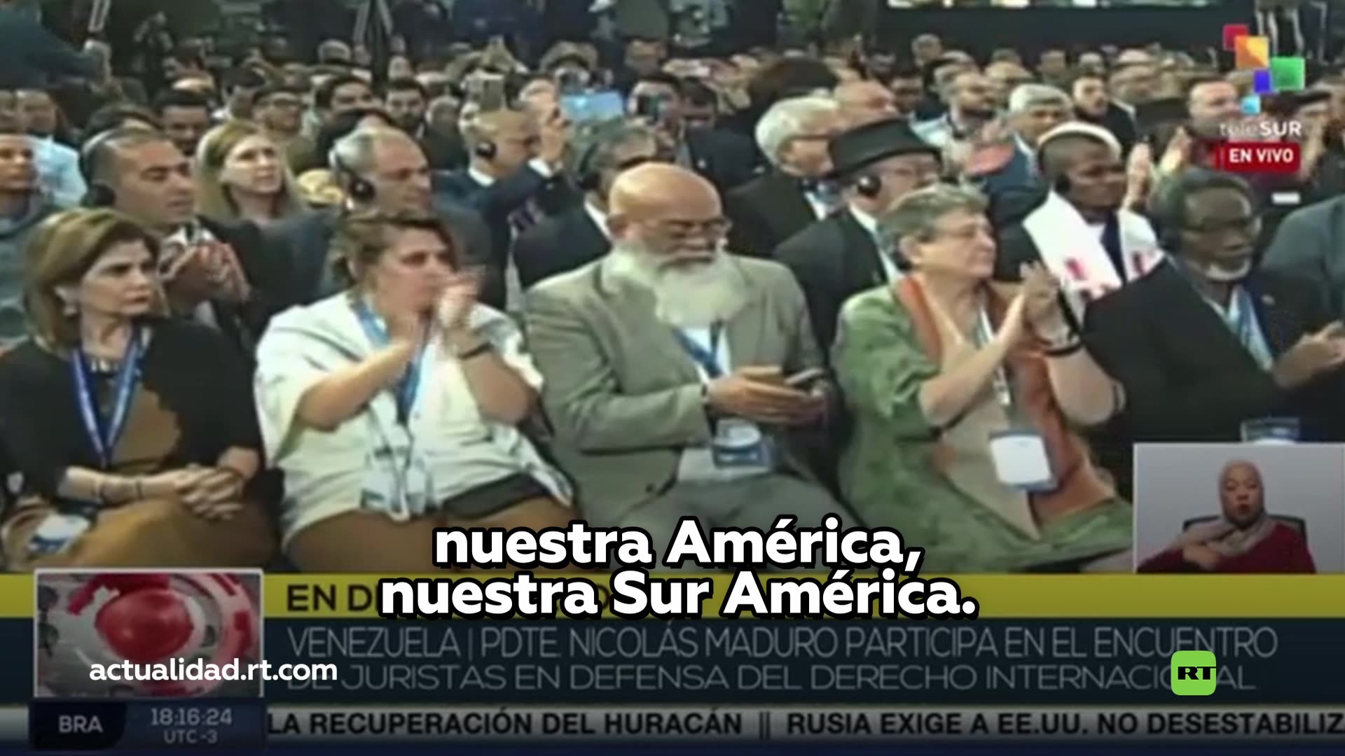 ¡War no!: Maduro se dirige en inglés con un mensaje contra la agresión de EE.UU.