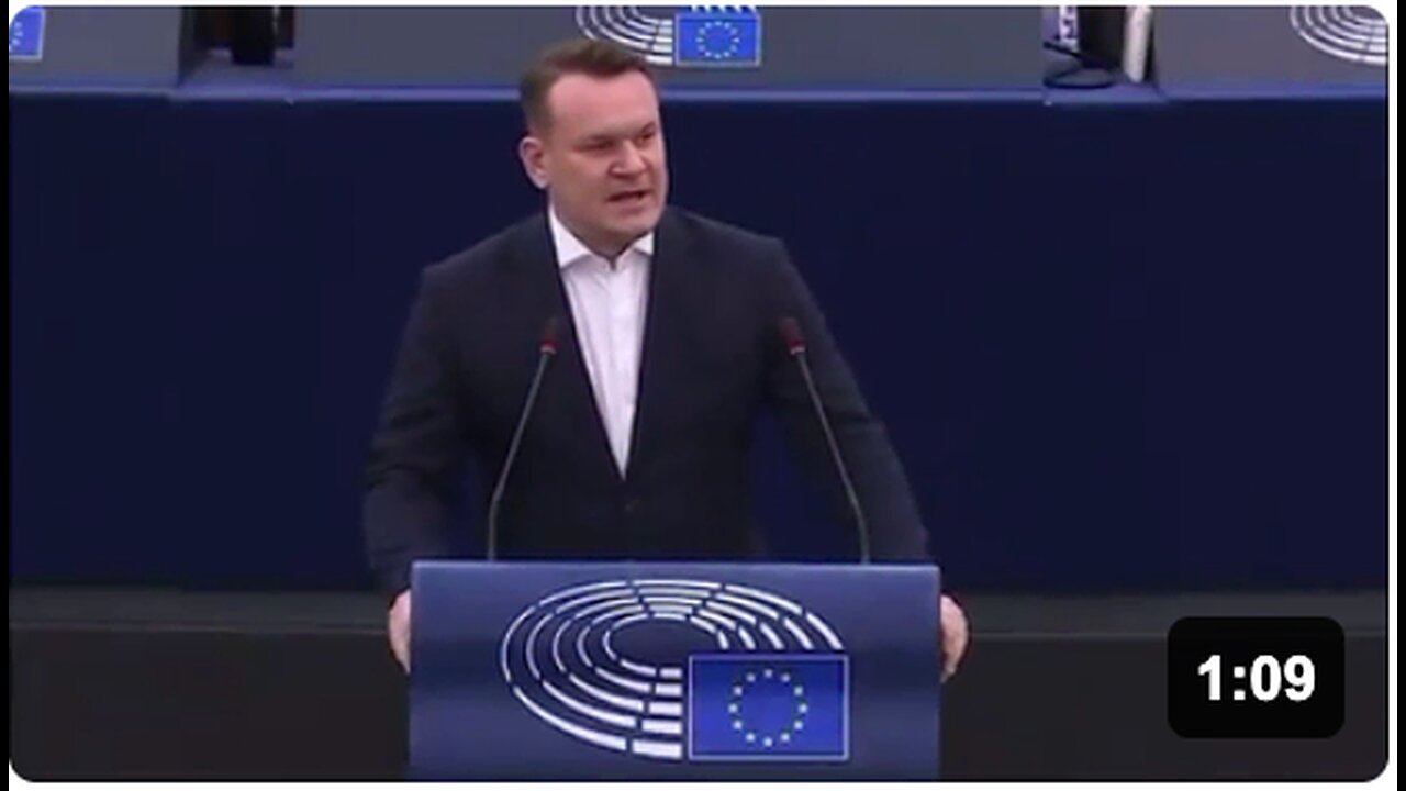 Polish MEP Dominik Tarczyński: Dear leftists... China is laughing at you. Russia is laughing. India is laughing. You know why? Because of your eco-madness.