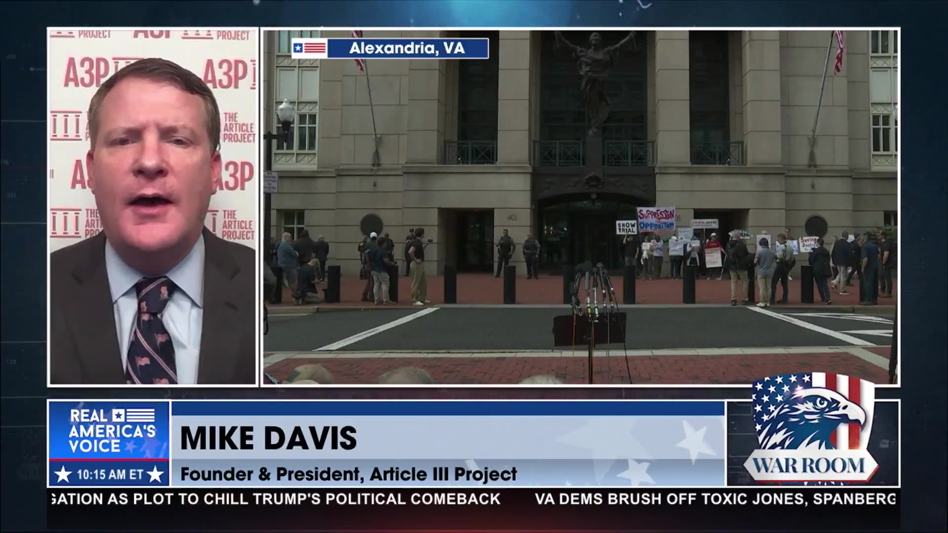 DAVIS: “BEGINNING OF JUSTICE” FOR COMEY