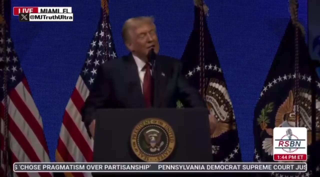 We lost a little bit of sovereignty last night in New York, but we’ll take care of it.”