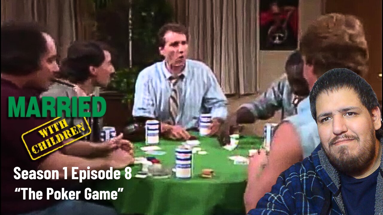 Married With Children | Season 1 Episode 8 | The Poker Game | TV Show Reaction