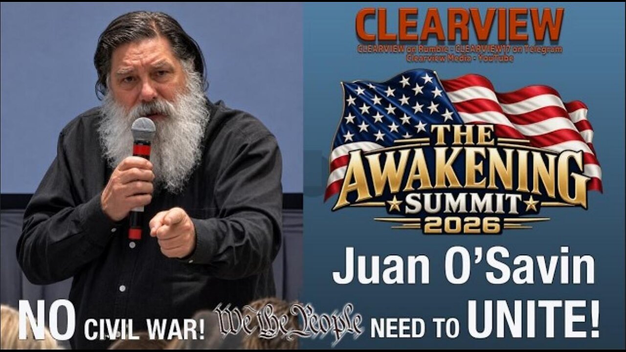 Juan O' Savin ALL 🔥 FIRED UP! NO CIVIL WAR! People Need to Understand & Unite!
