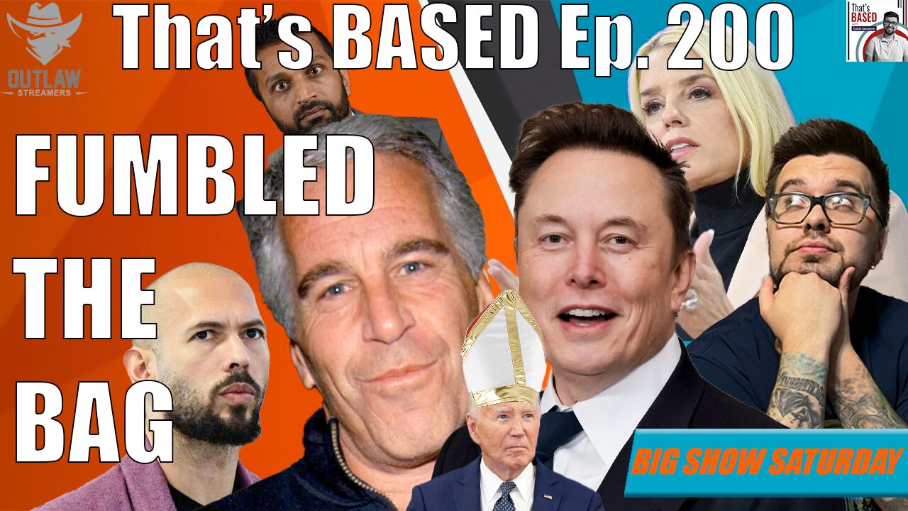 Trump Admin FUMBLES Epstein Files, Elon Sends Traumatic Email, & Andrew Tate is Back in the US
