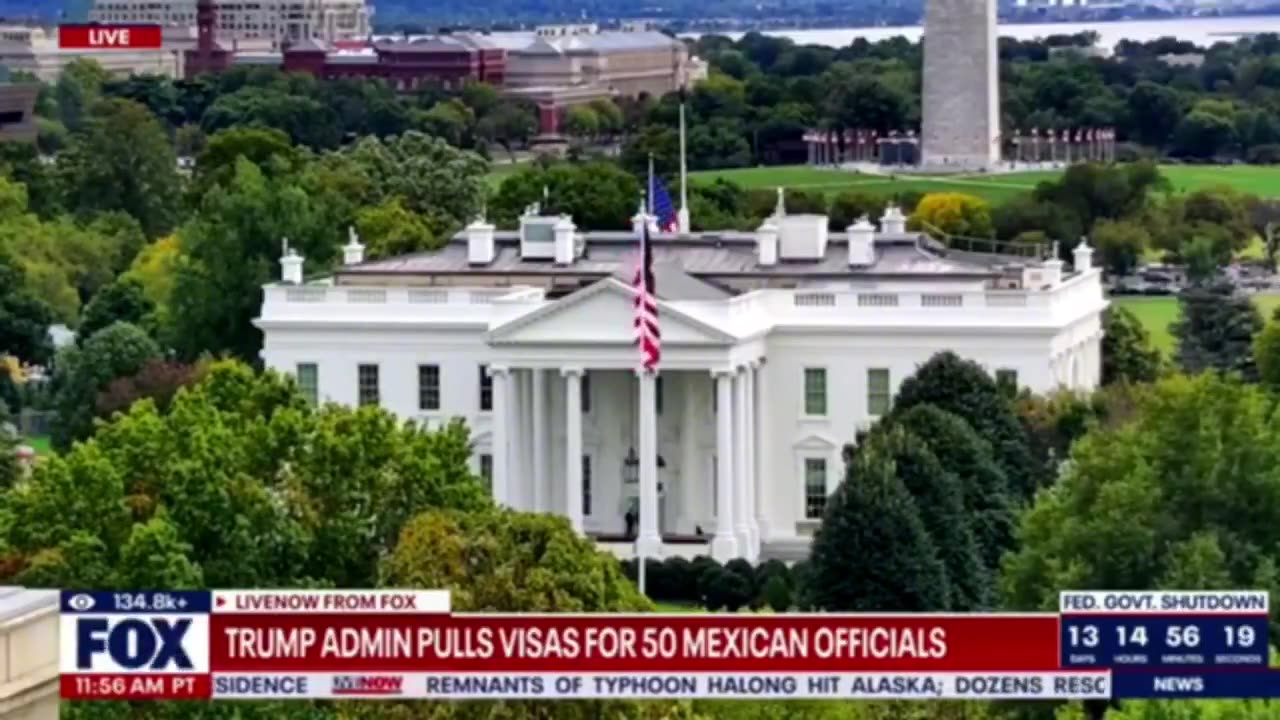The Trump administration has just REVOKED the Visas of FIFTY Mexican politicians
