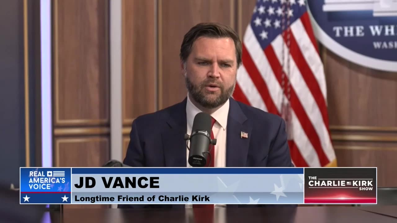 JD Vance Joins the Charlie Kirk Show to Make Announcement