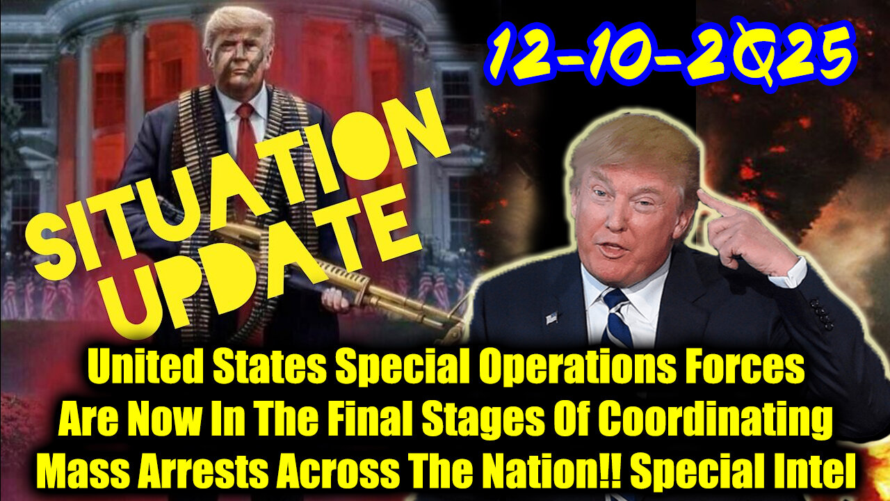 Situation Update 12.10.25 - Trumps Executive Orders, GITMO Update; Trumps Global Military Alliance