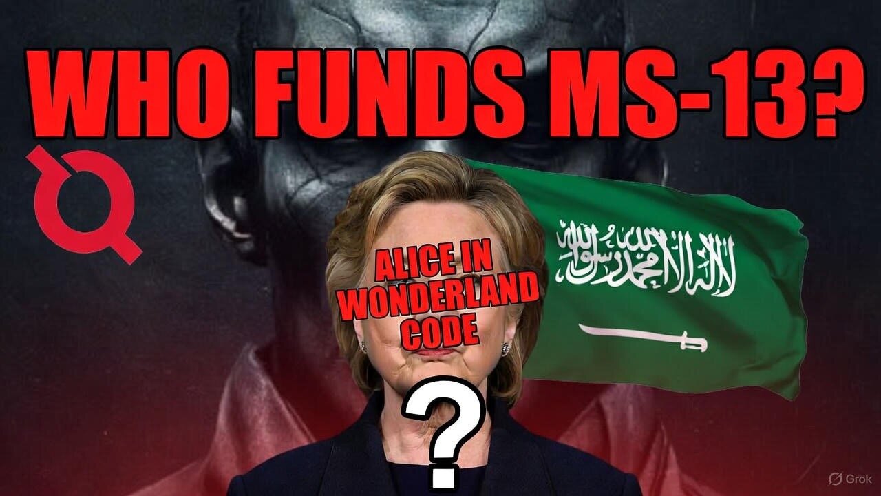 WHO FUNDS MS-13? The Q Drops The Media DARENT Touch | Alice in Wonderland, Wizards & The Bloody Saudi Connection | Q Symbolism Explained