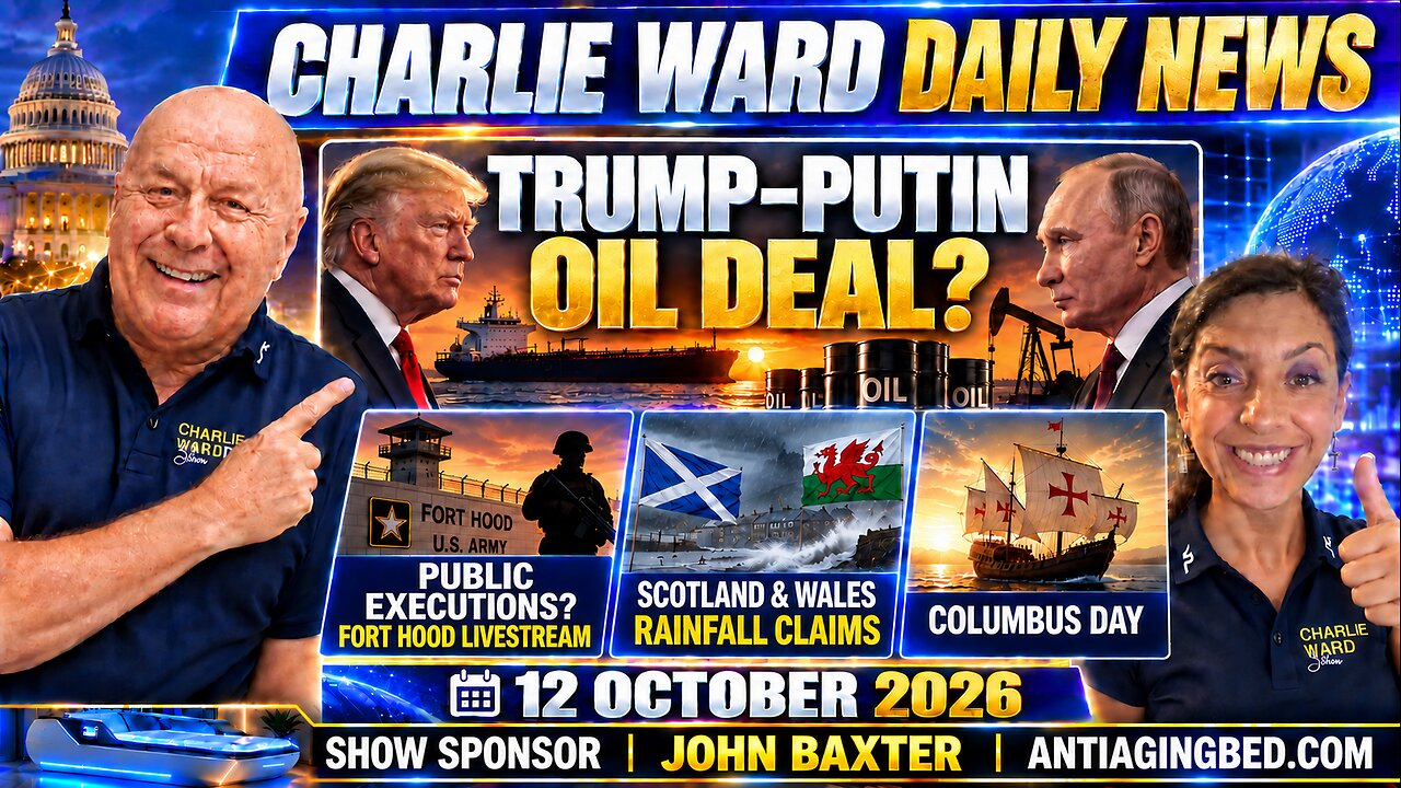Trump–Putin Oil Deal? Plus the Public Execution Debate | Charlie Ward Daily News thumbnail