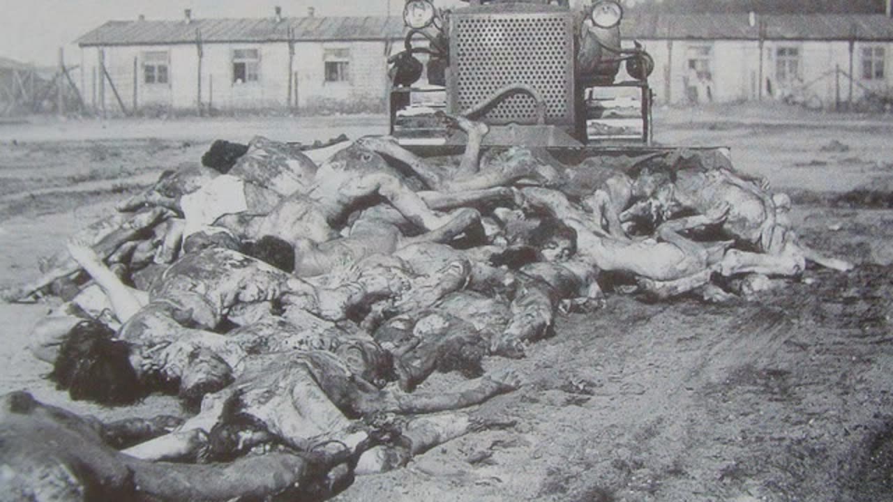 WW2 Body Piles