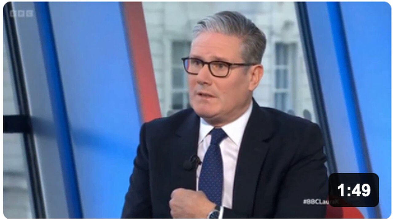 Keir Starmer just referred to Digital IDs as a live exercise