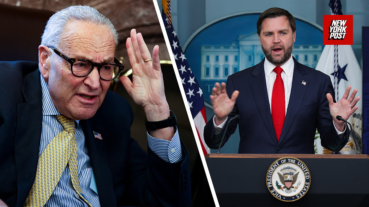 JD Vance jokes that Schumer world famous Palestinian