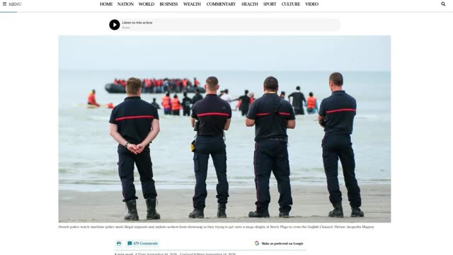 EXPOSÉ: France actively conniving to funnel INVADERS onto illegal “mega-dinghies” bound for the UK