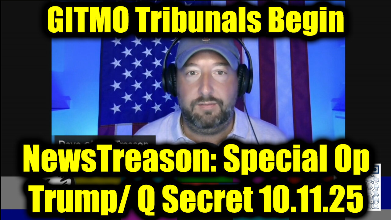 NewsTreason: Trump & Q Secret Military Mission 10.11.25 - EBS, Martial Law, National Guard Deployed to Major Cities