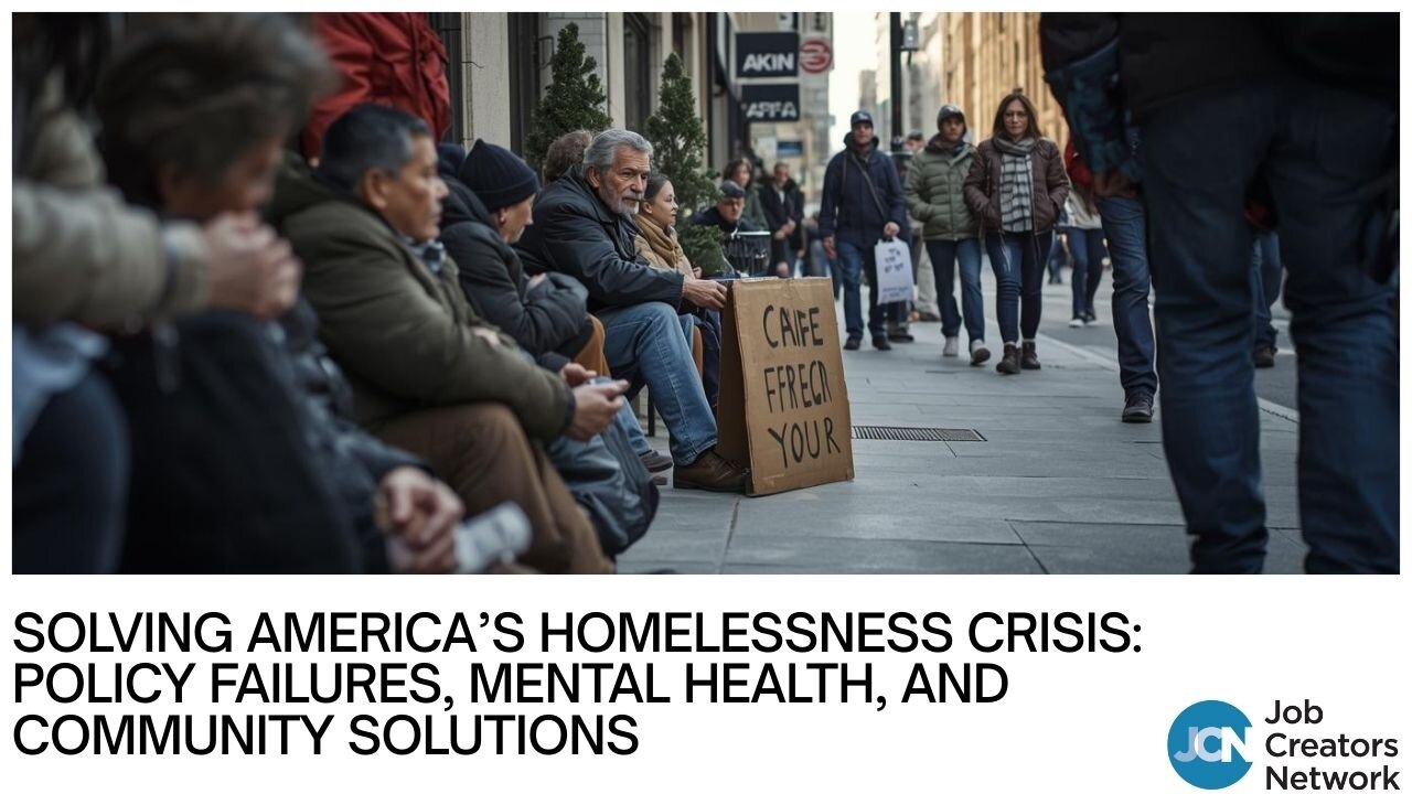Solving America’s Homelessness Crisis: Policy Failures, Mental Health, and Community Solutions