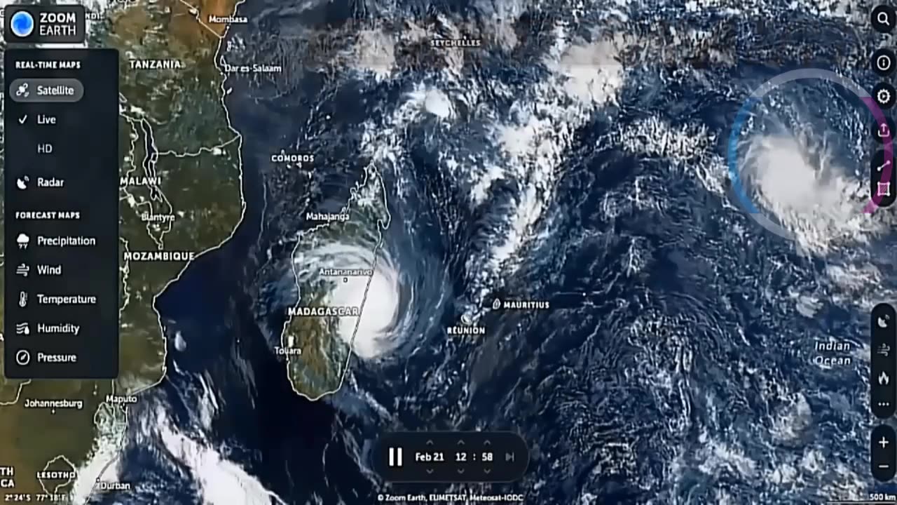 Audio Miran Rubin Nema više vodene mase - Tropical Cyclone Cheneso / Dingani / Freddy / Enala 2023