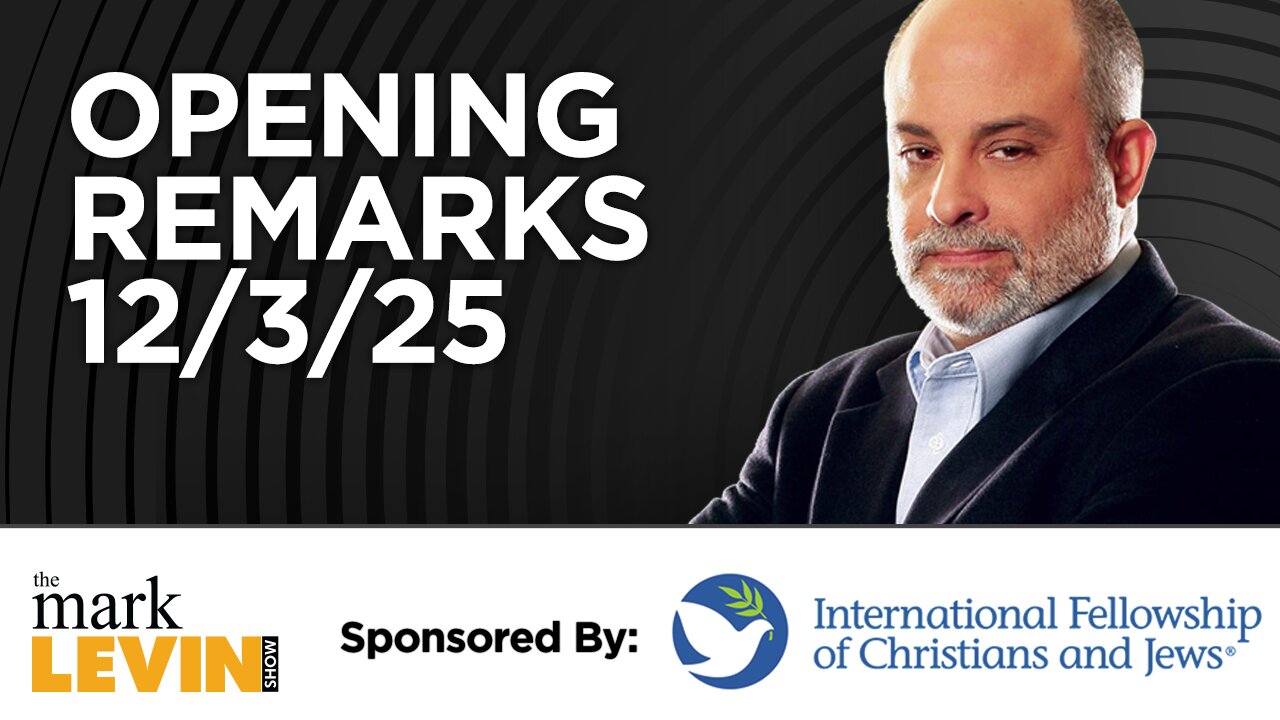 Marks Opening Remarks - 12/3/25