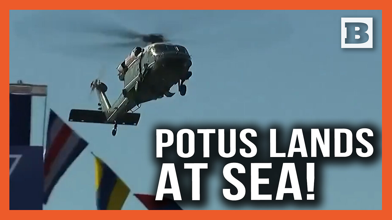 POTUS Incoming! Trump Lands Onboard USS Harry S. Truman for Navys 250th Birthday