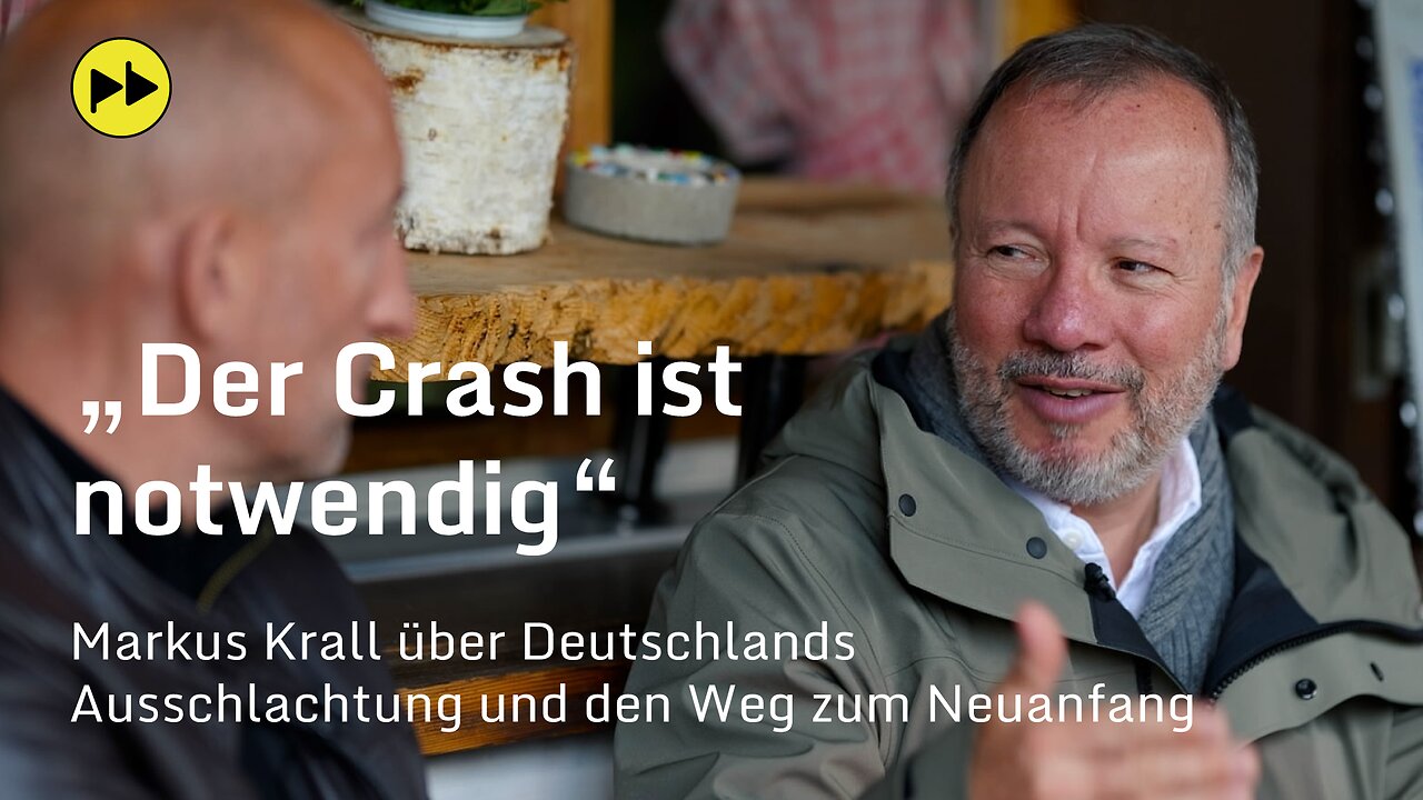 Der Crash ist notwendig: Markus Krall über Deutschlands Ausschlachtung und den Weg zum Neuaufbau
