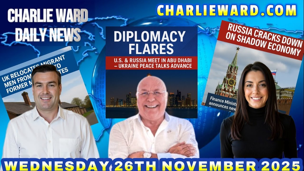 CHARLIE WARD DAILY NEWS 26TH NOVEMBER 2025