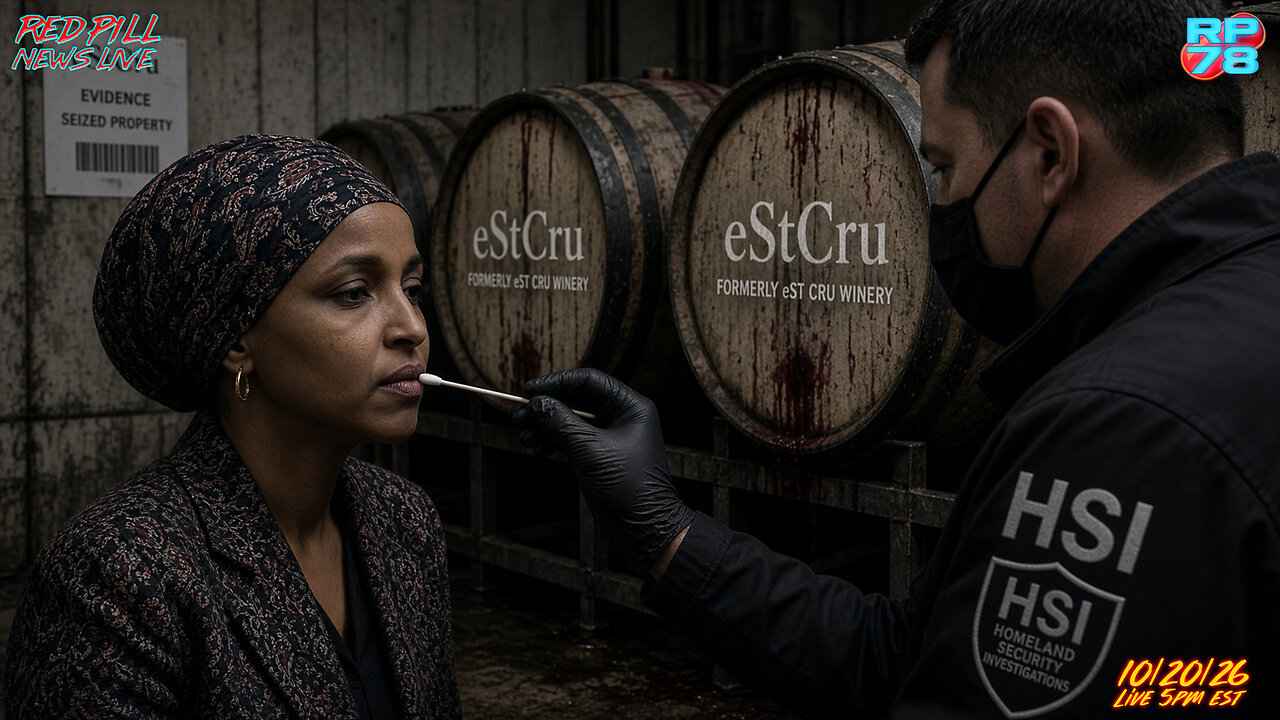 Ilhan Omar’s DNA Previously Secured By Feds- Brother Confirmed on Red Pill News Live thumbnail