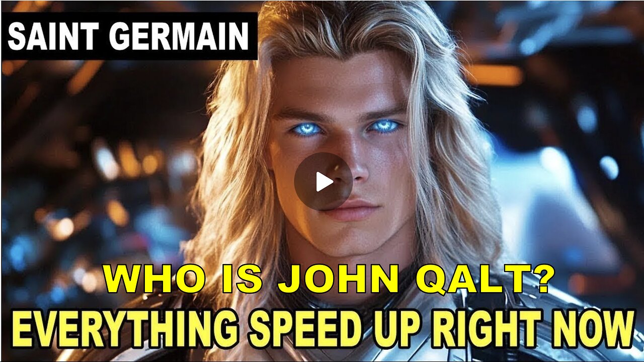 Why Everything is Speeding Up Right Now? | Saint Germain. WHO IS JOHN QALT?