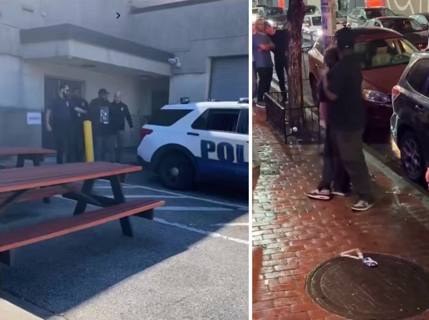 The Baltimore thug cosplaying as a bouncer seen in this now-viral video assaulting a white man