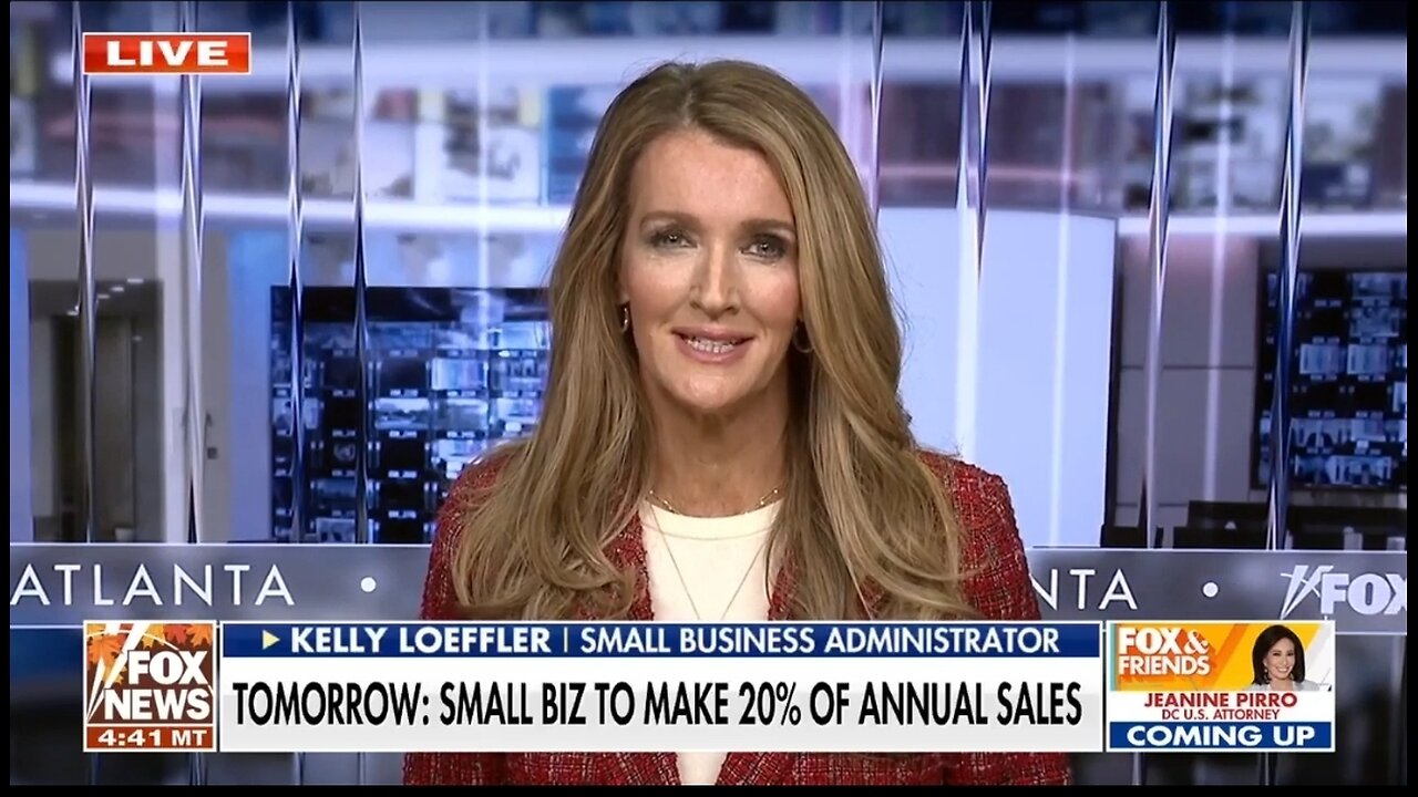 SBAs Kelly Loeffler: Small Business Confidence Is SOARING